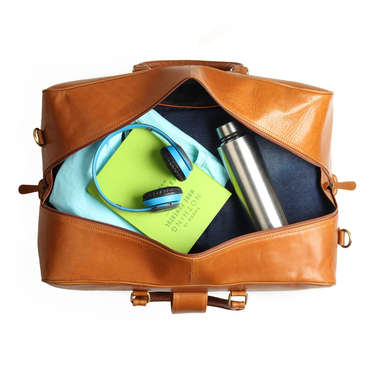 Port Blair Leather Duffle